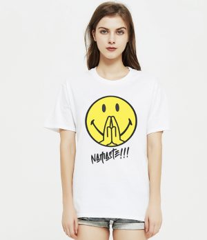 Smiley Namaste T-shirt