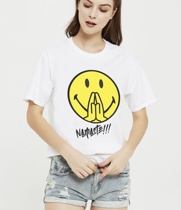 Screenshot Smiley Namaste T-shirt