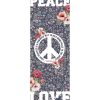 Peace And Love Yoga Mat