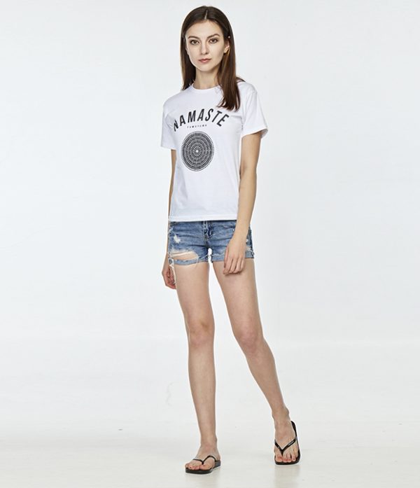 Screenshot Namaste Vibe White T-shirt