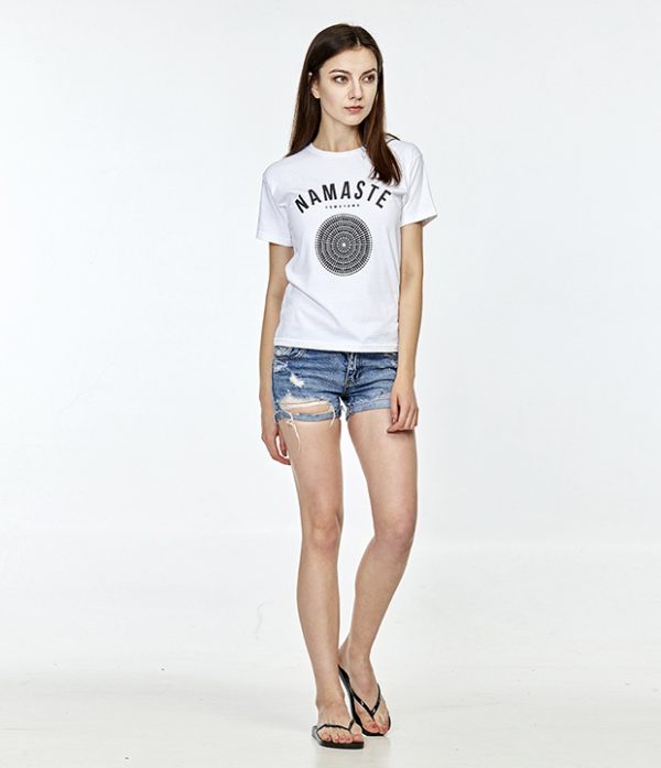 Screenshot Namaste Vibe White T-shirt