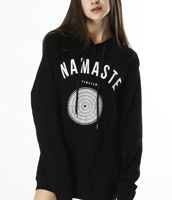 Screenshot Namaste Vibe Black Hoodie