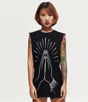 Screenshot Namaste Hands Long T-shirt