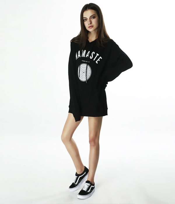 Screenshot Namaste Vibe Black Hoodie