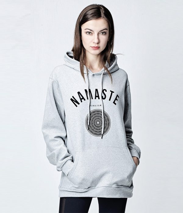 Screenshot Namaste Vibe Grey Hoodie