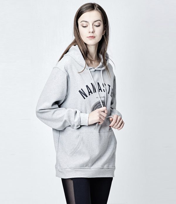 Screenshot Namaste Vibe Grey Hoodie